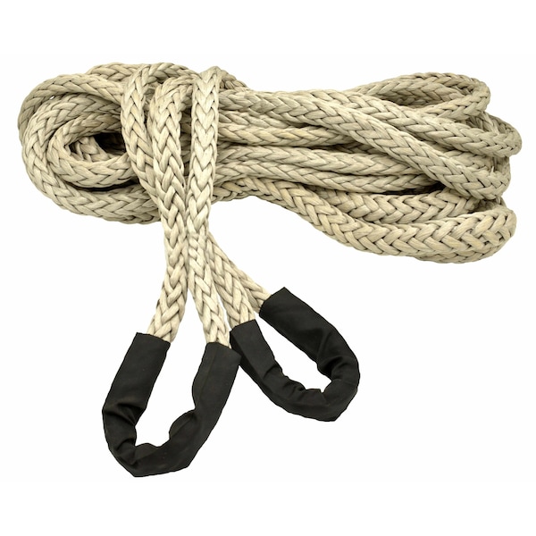 Tow Rope Break Strength 86,000lbs 28,600 WLL, Double 9/16" x 20'